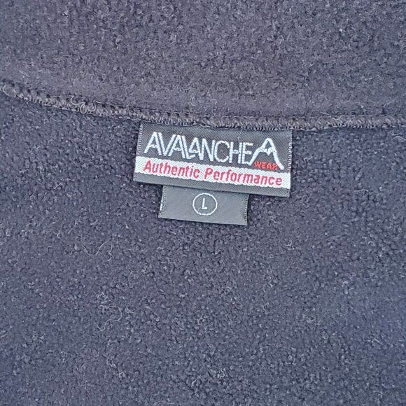 Avalanche Wear black and gray zip up coat - Picture 13 of 14